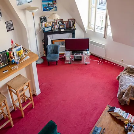 Charming Studio Mezzanine Near Arc De Triomphe Apartment *